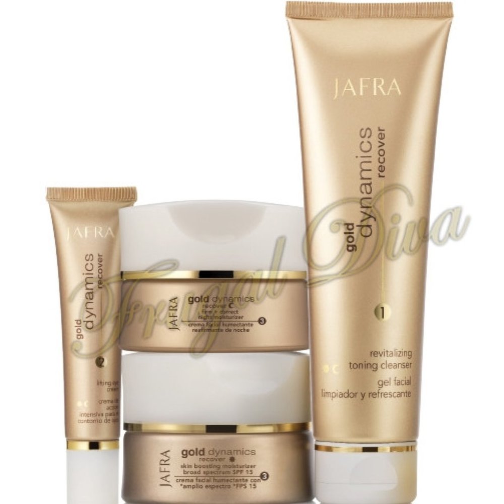 Jafra Gold Dynamics 4pc Set